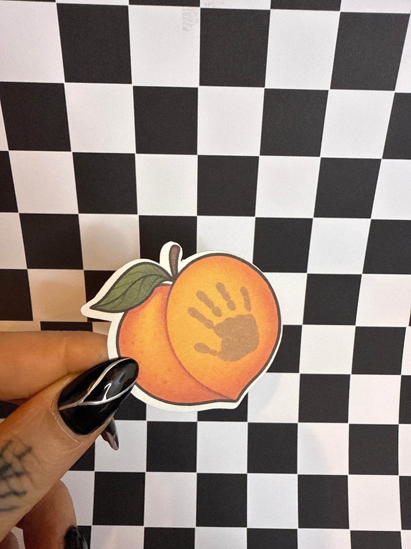 Peachy - Sticker