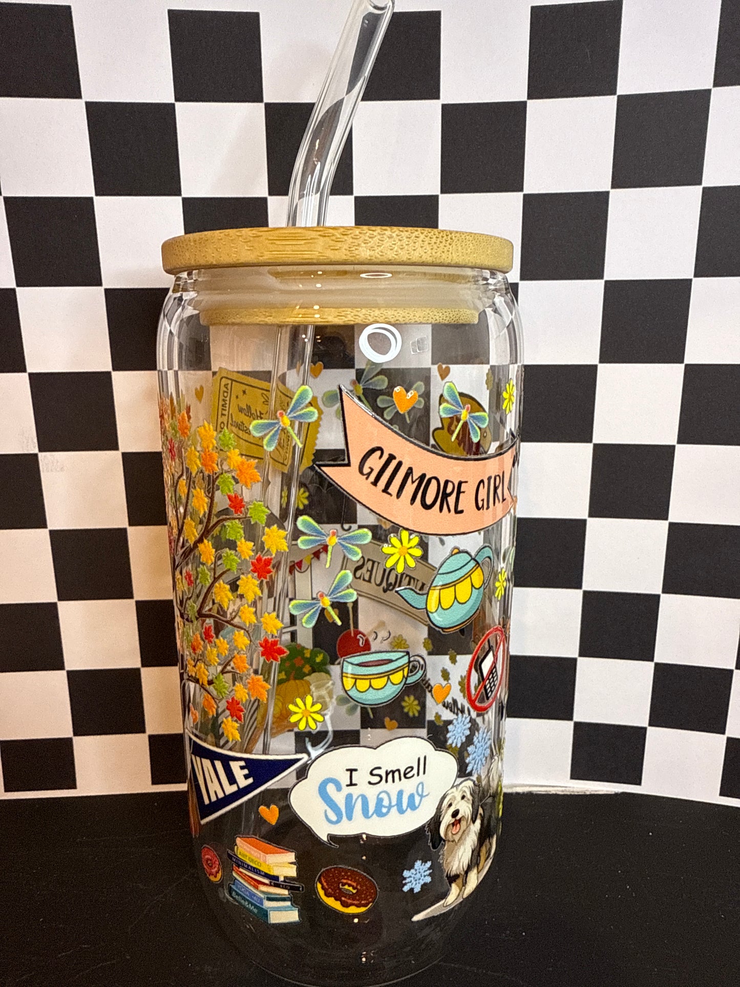 Gilmore Girls - 16oz Glass Tumbler