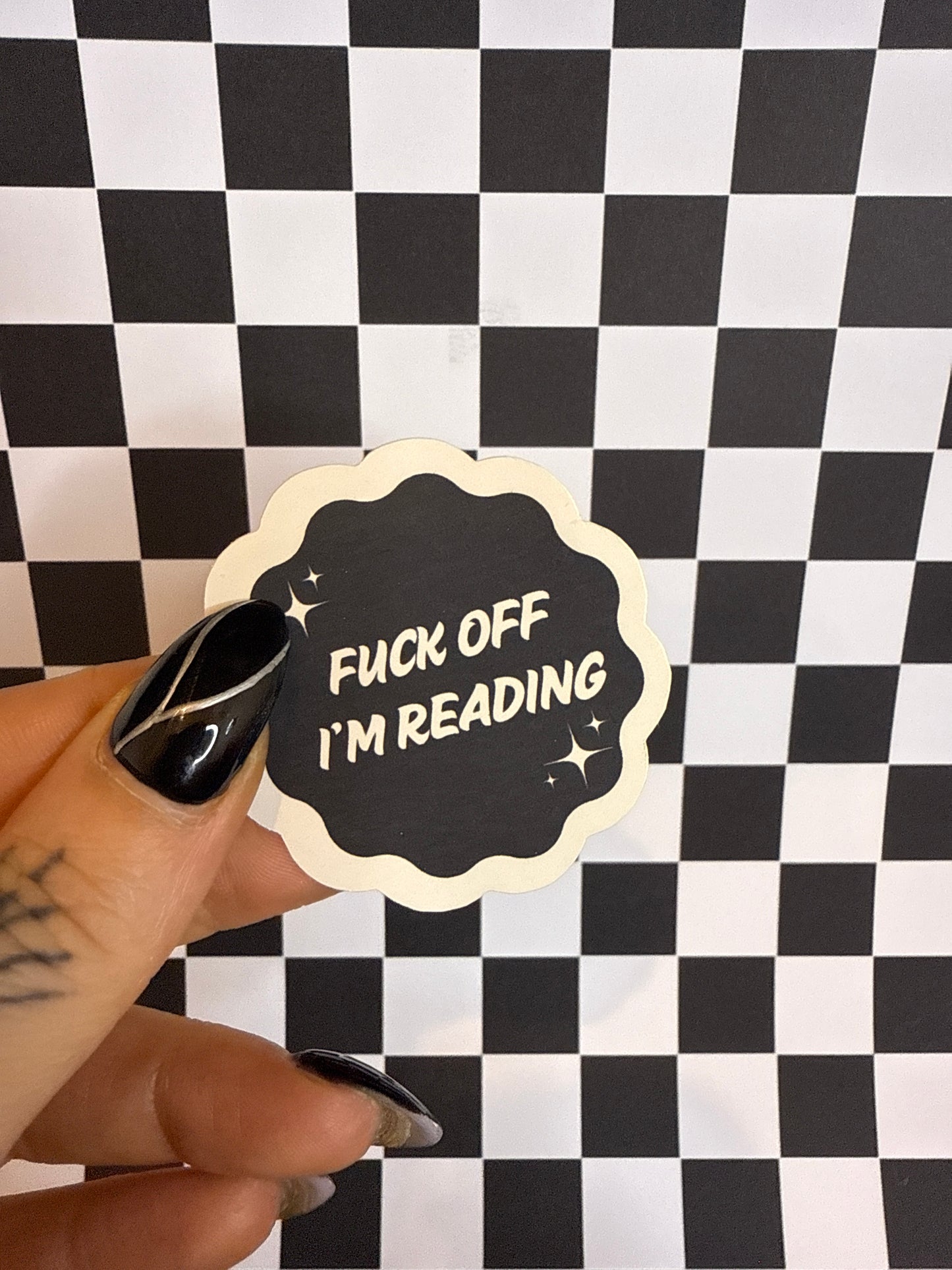 F**k off I’m reading - Sticker