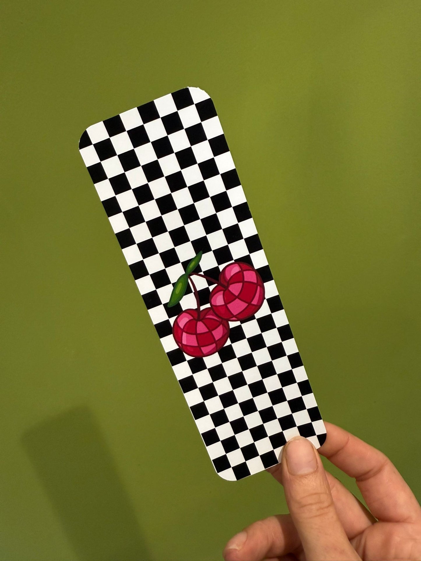 Check Cherries - Bookmark