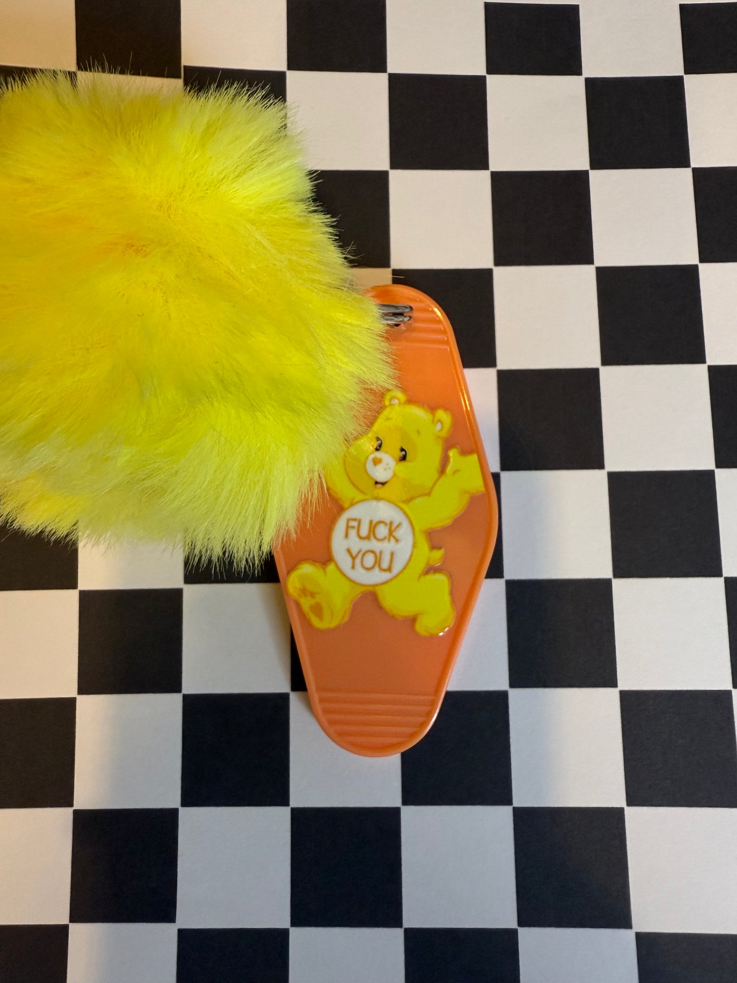 F You - Swear Bear Keychain