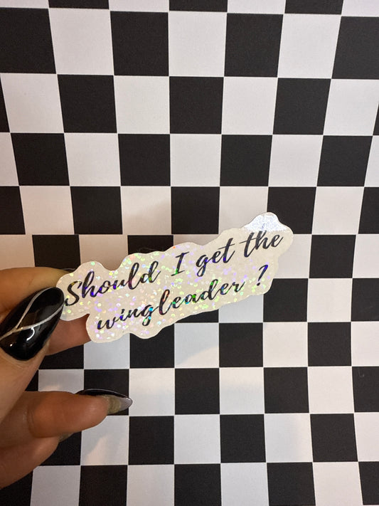 Wingleader - Sticker
