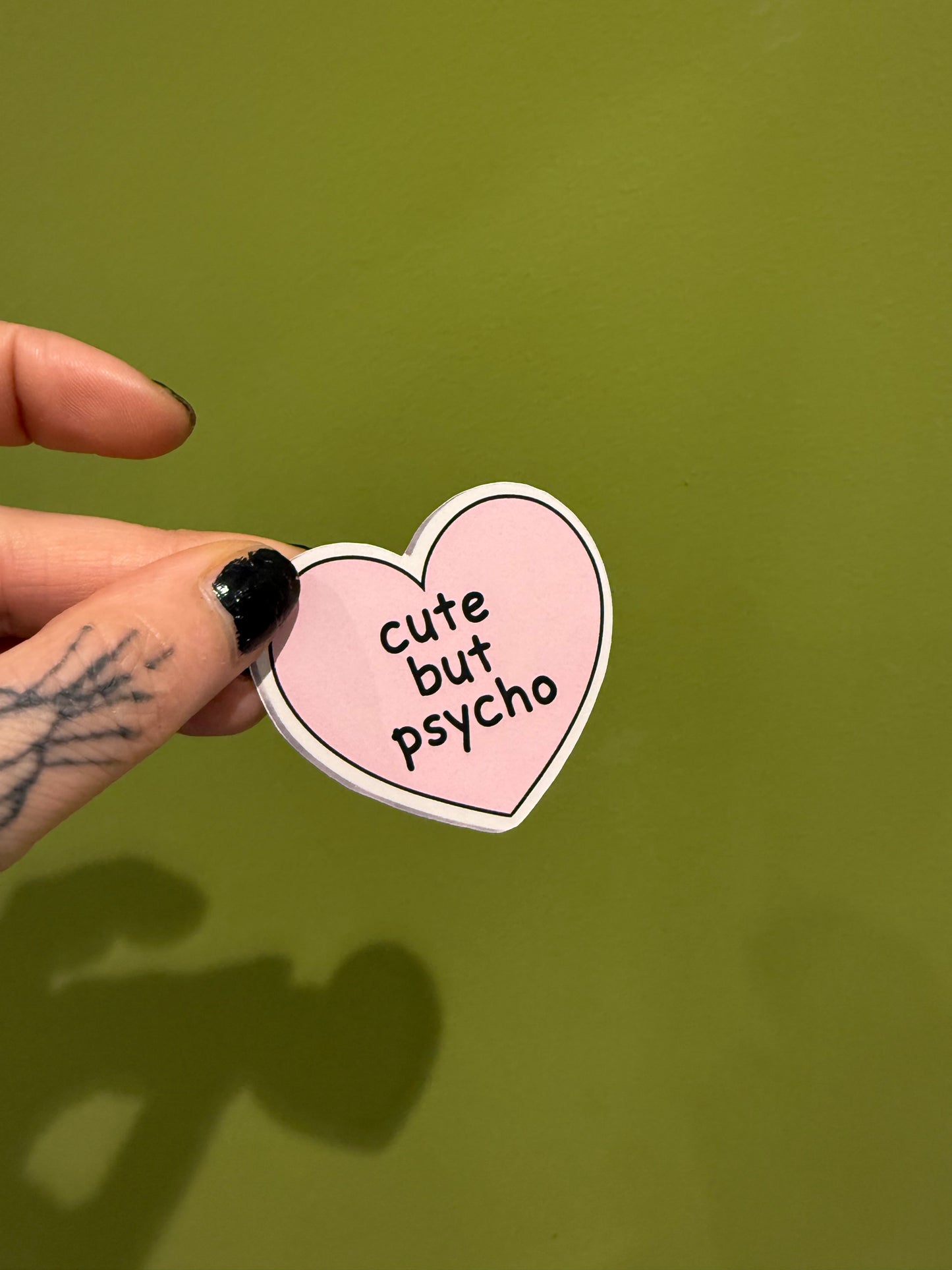 cute but psycho - Sticker