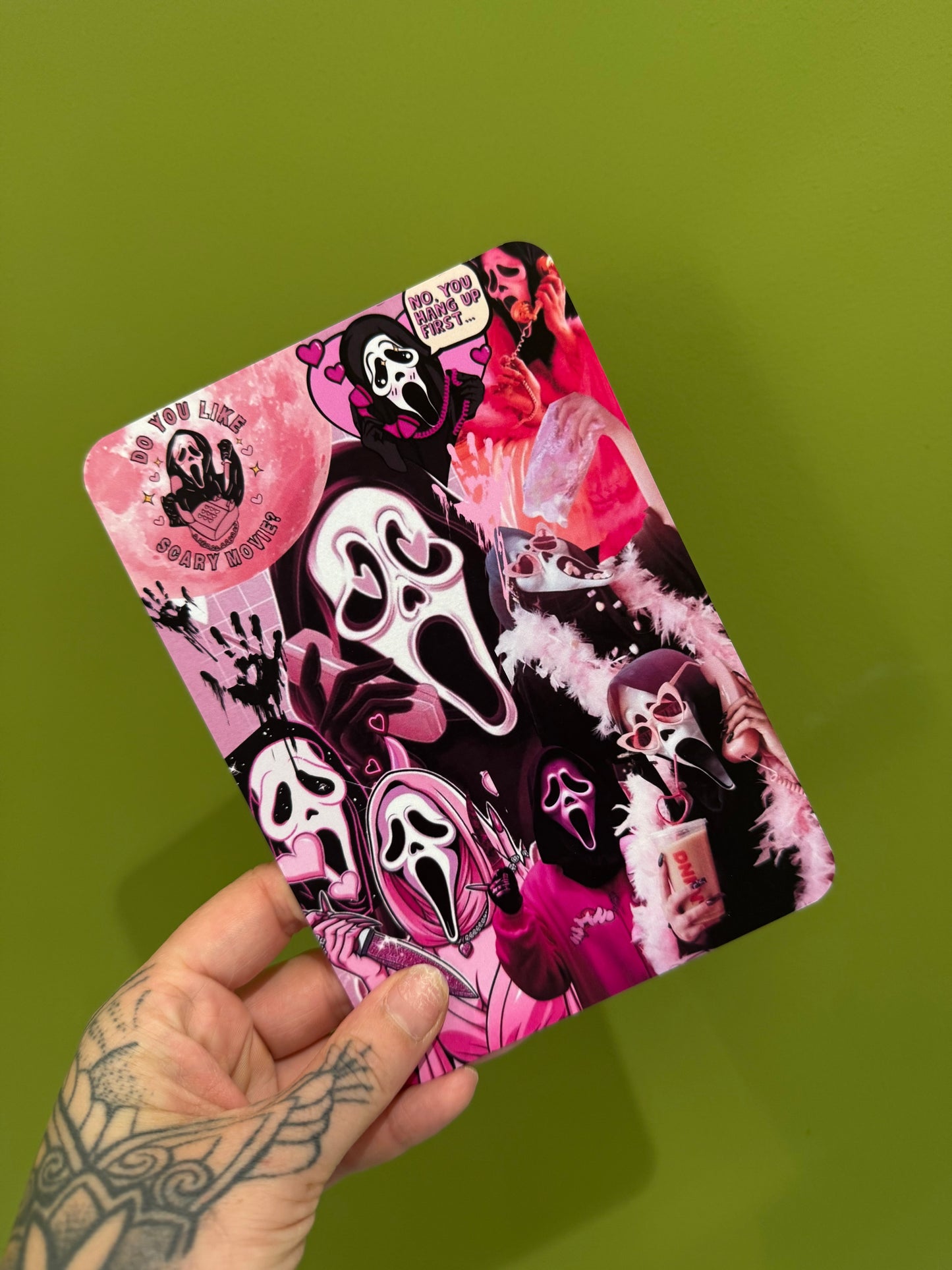 Ghost Face - Kindle Insert