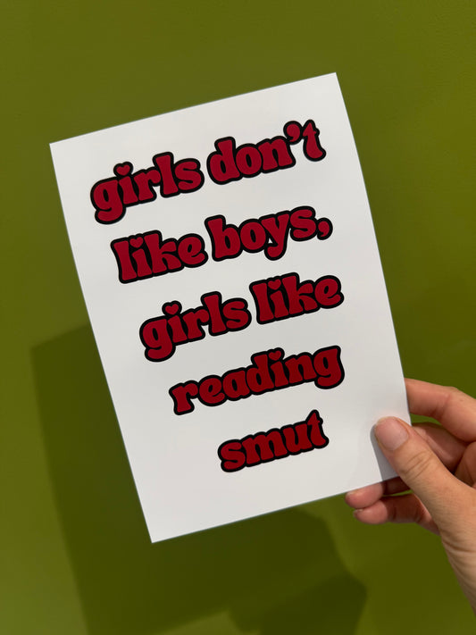 Smut - A5 Print