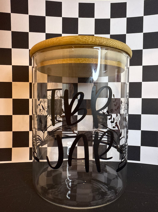 TBR JAR - Black Floral