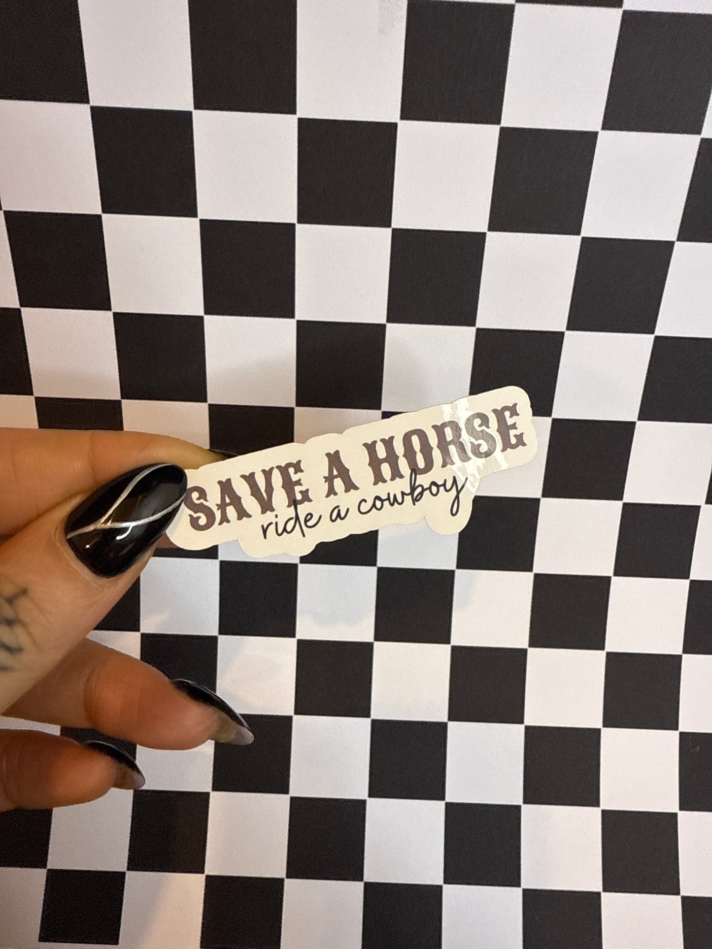 Save a horse - Sticker