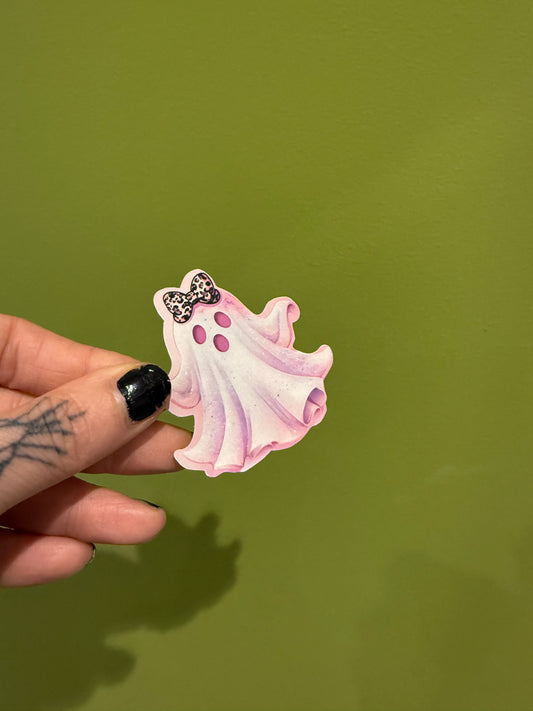 Pink Ghost - Sticker