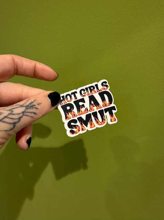 HOT GIRLS READ SMUT - Sticker