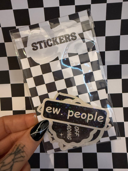 Black Heart - Sticker Bundle