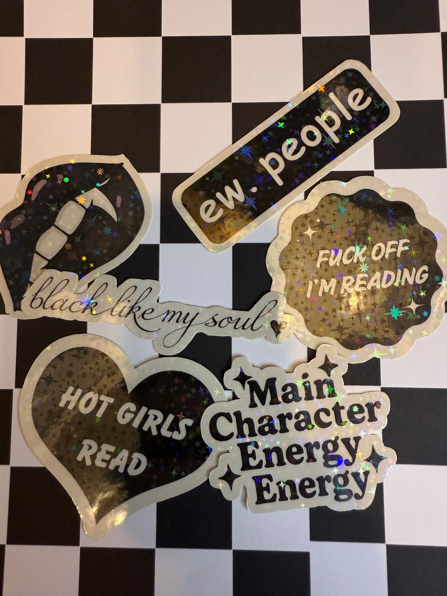 Black Heart - Sticker Bundle