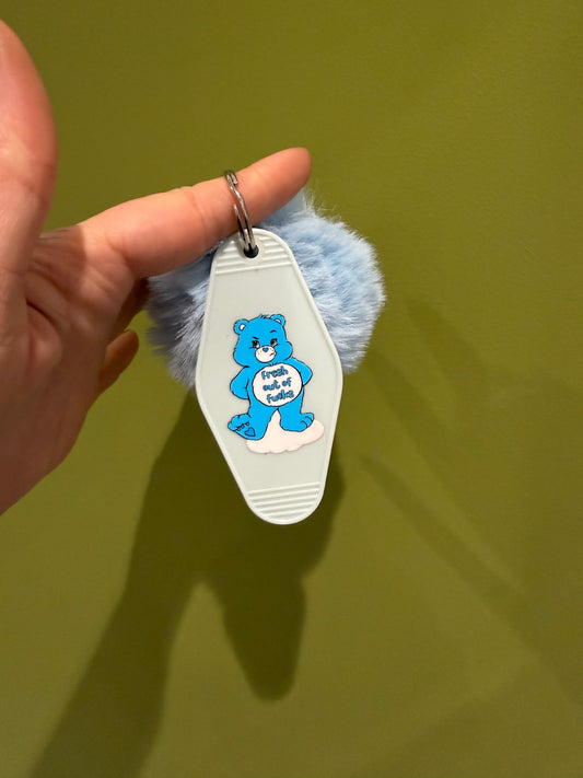 Fresh out of f**ks - Keychain