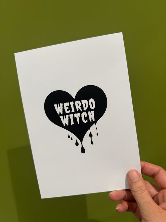 Weirdo Witch - A5 Print