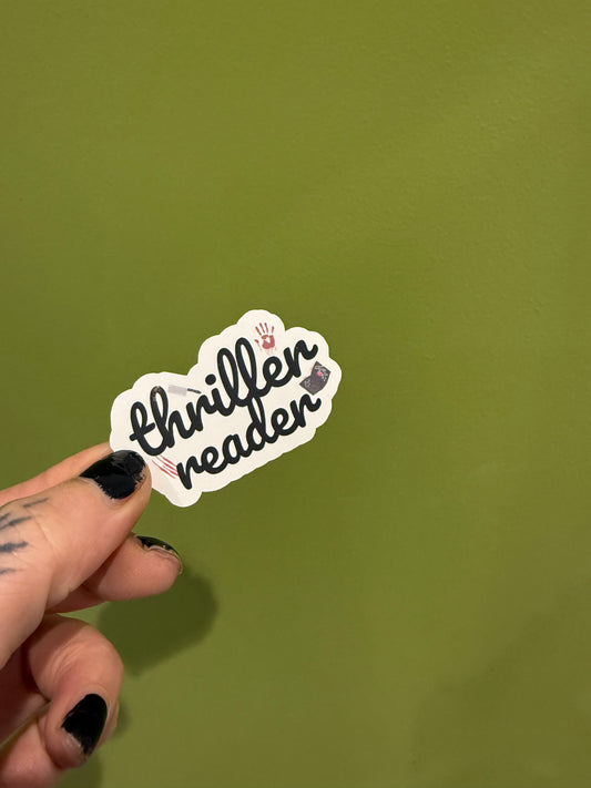 Thriller Reader - Sticker