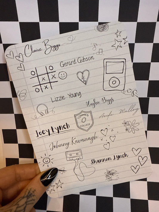 Boys of Tommen Notebook - Kindle Insert