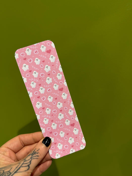 Pink Ghosts - Bookmark