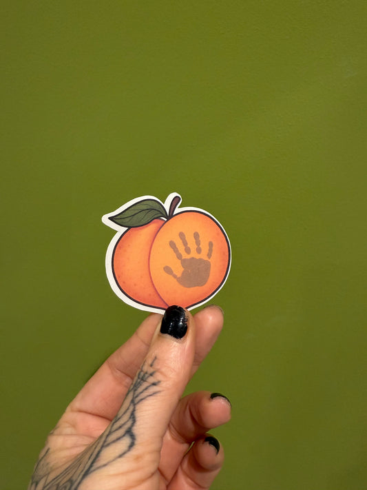 Peachy - Sticker
