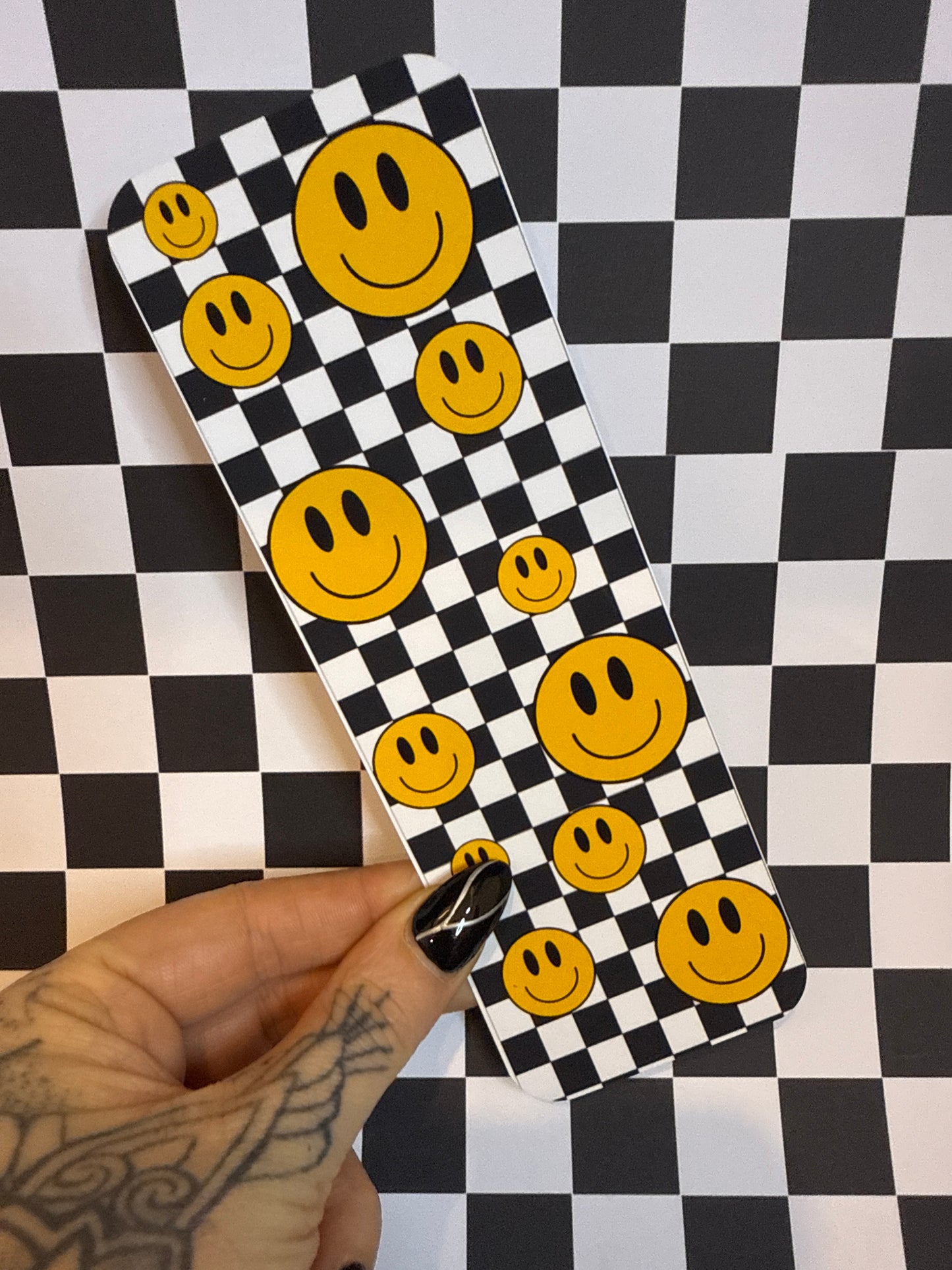 Smiley Check - Bookmark