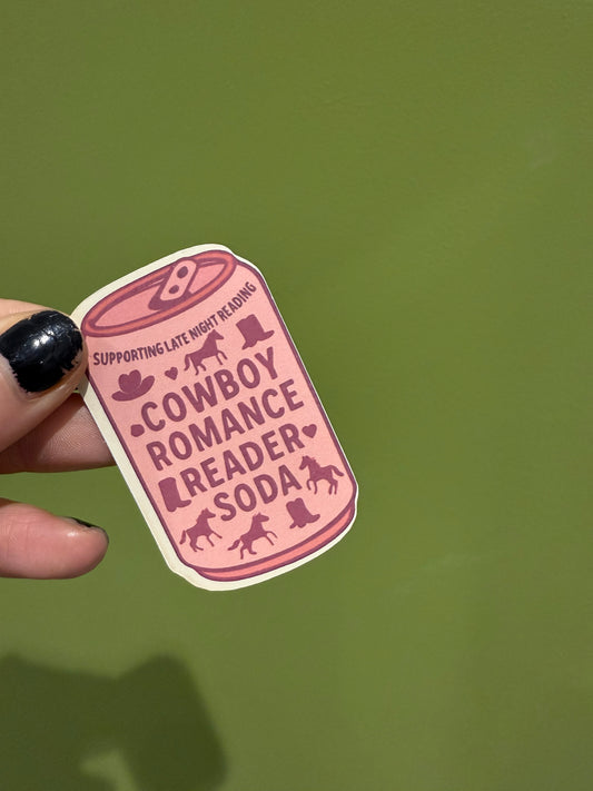 Cowboy Romance Soda - Sticker