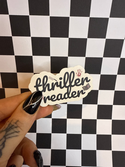 Thriller Reader - Sticker
