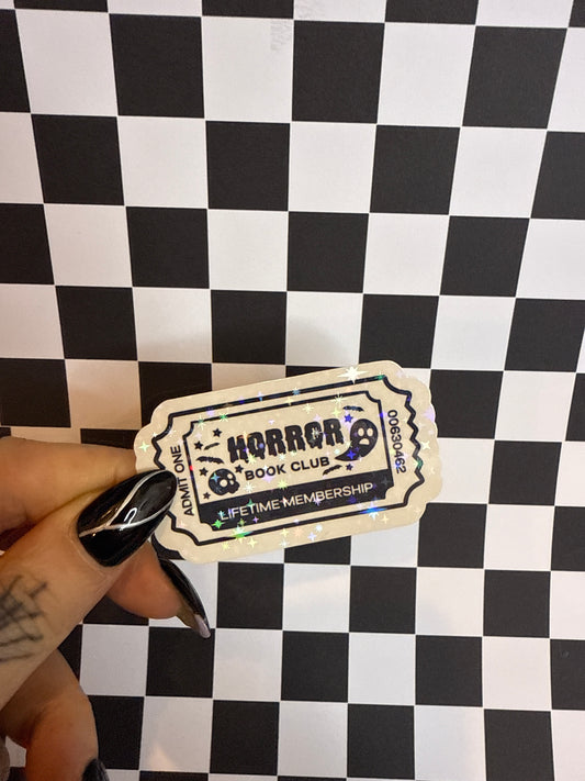 Horror Bookclub - Sticker