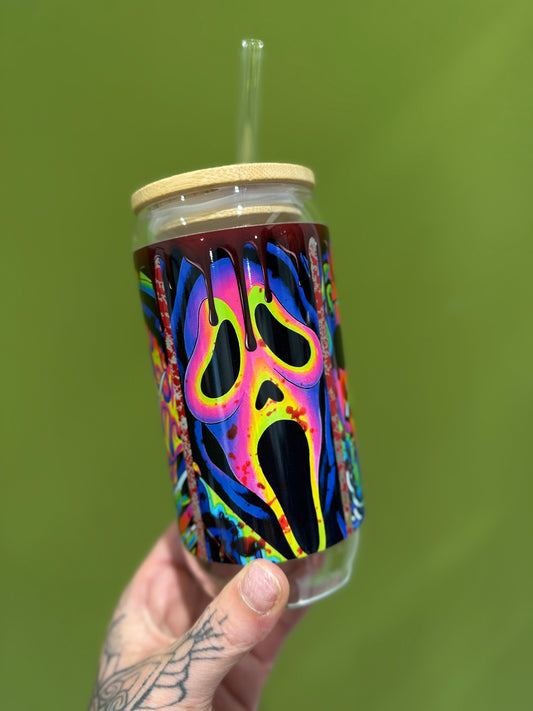 Horror - 16oz Glass Tumbler