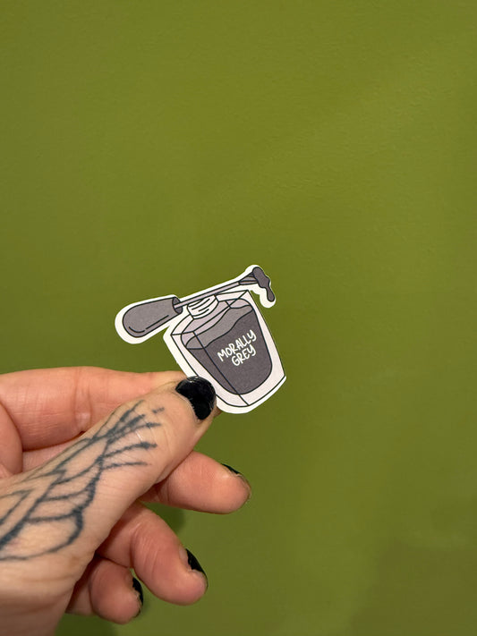Morally Grey - Sticker