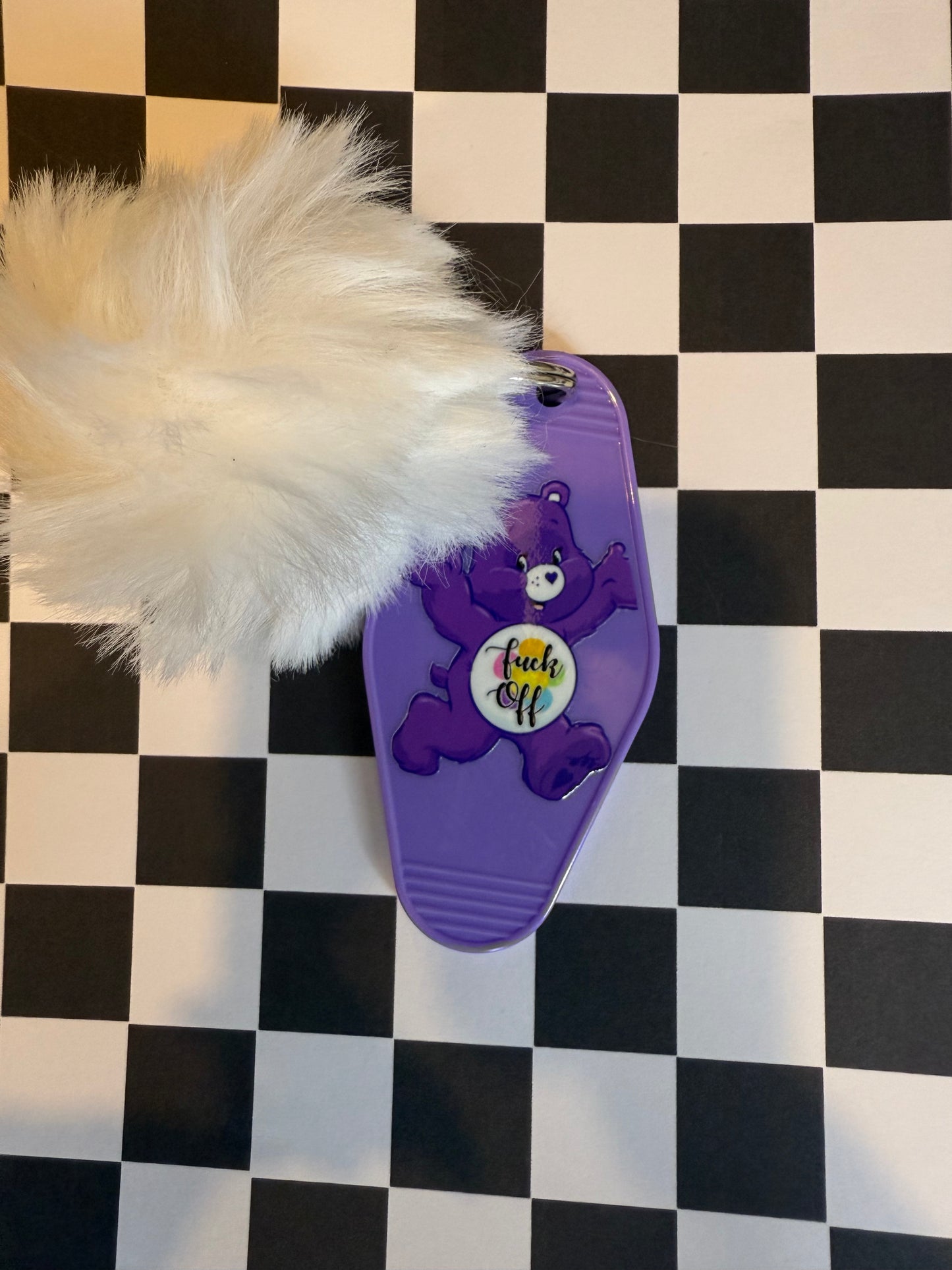 F Off - Swear Bear Keychain