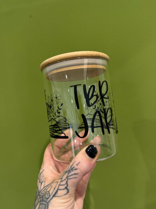TBR JAR - Black Floral